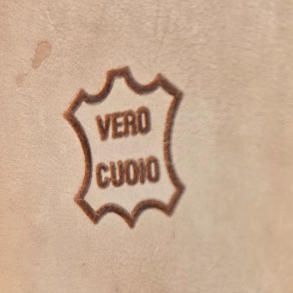 Enzo Angiolini red slip on square toed loafers - Picture 10 of 11